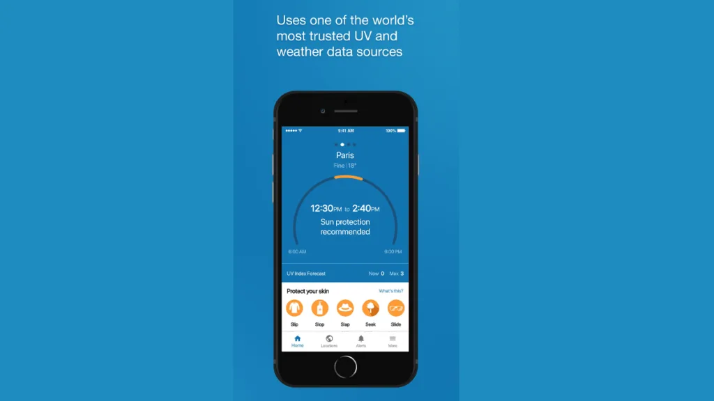 Aplikasi SunSmart Global UV yang Diperbarui Melindungi Kesehatan