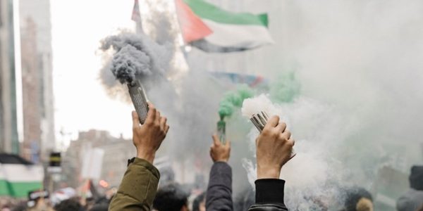 Aktivis Pro-Palestina di Baltimore Menuntut Gencatan Senjata Segera