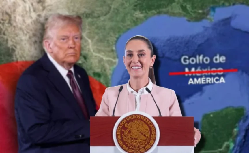 Presiden Meksiko Mengejek Trump Dengan Peta "Meksiko Amerika"