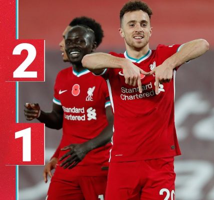 Hasil Liverpool vs West Ham United, Skor 2-1